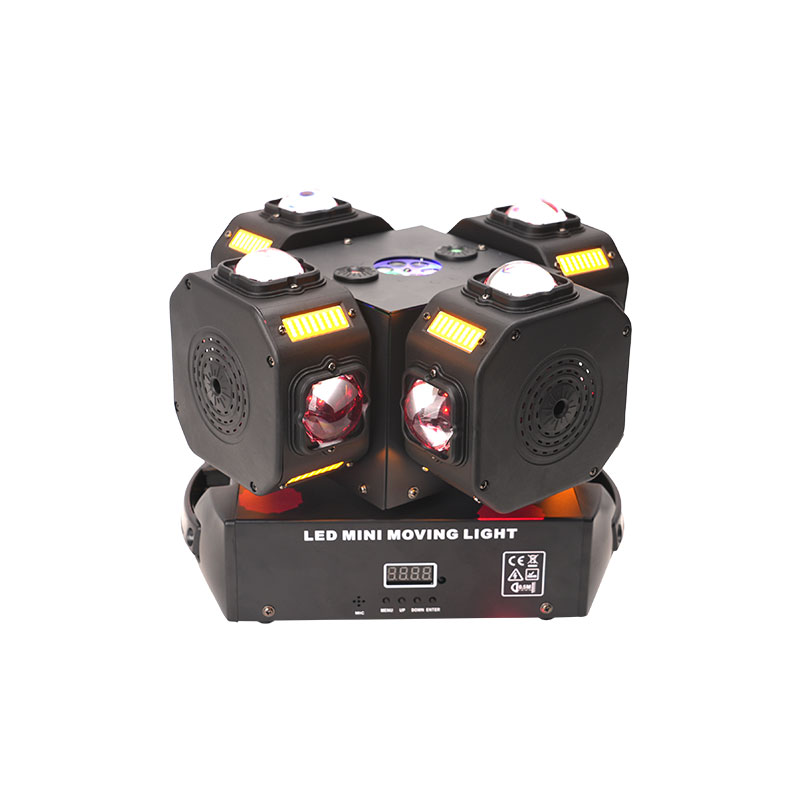 Gecko Lighting & Decor - Faro mobile a quattro teste da