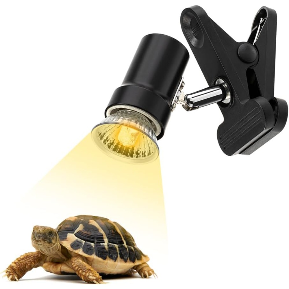 Gecko Lighting & Decor - Supporto per lampada riscaldante per rettili