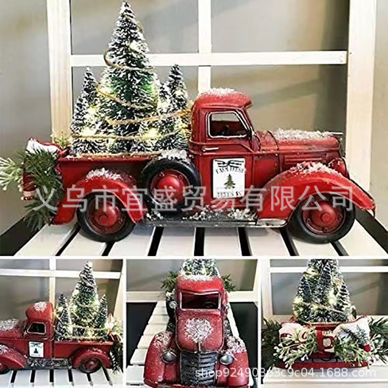 Decor Kart Lighting - Natale Kart Race Car Rosso Albero