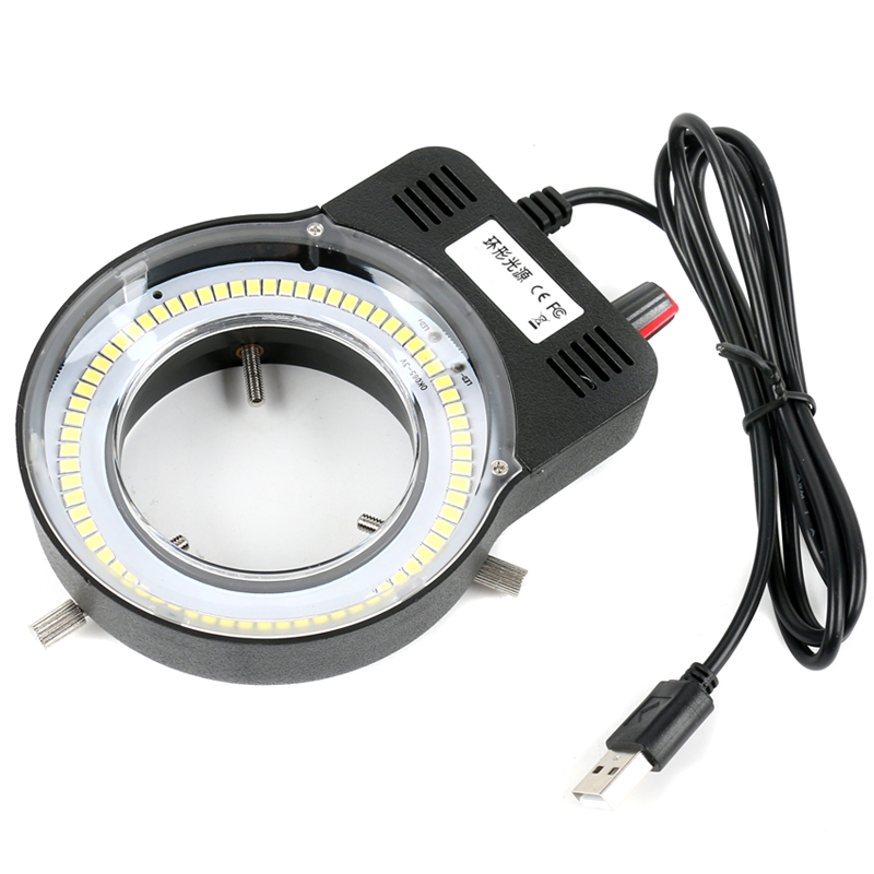 Lighting Visual - Lampada ad anello LED USB regolabile