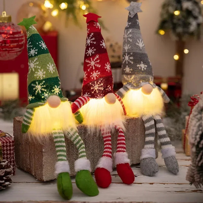 Pendant Lighting Christmas Decor - Ornamenti natalizi per gnomi con bambola