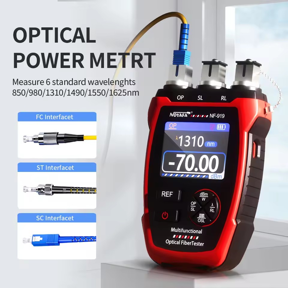Lighting Visual - Misuratore di Potenza Ottica Noyafa NF-919