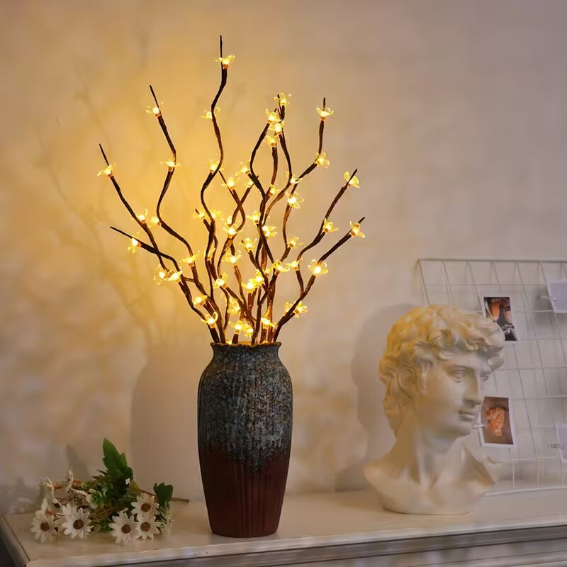 Lighting Table Decor - 1/2 Pezzi Luci a Ramo di