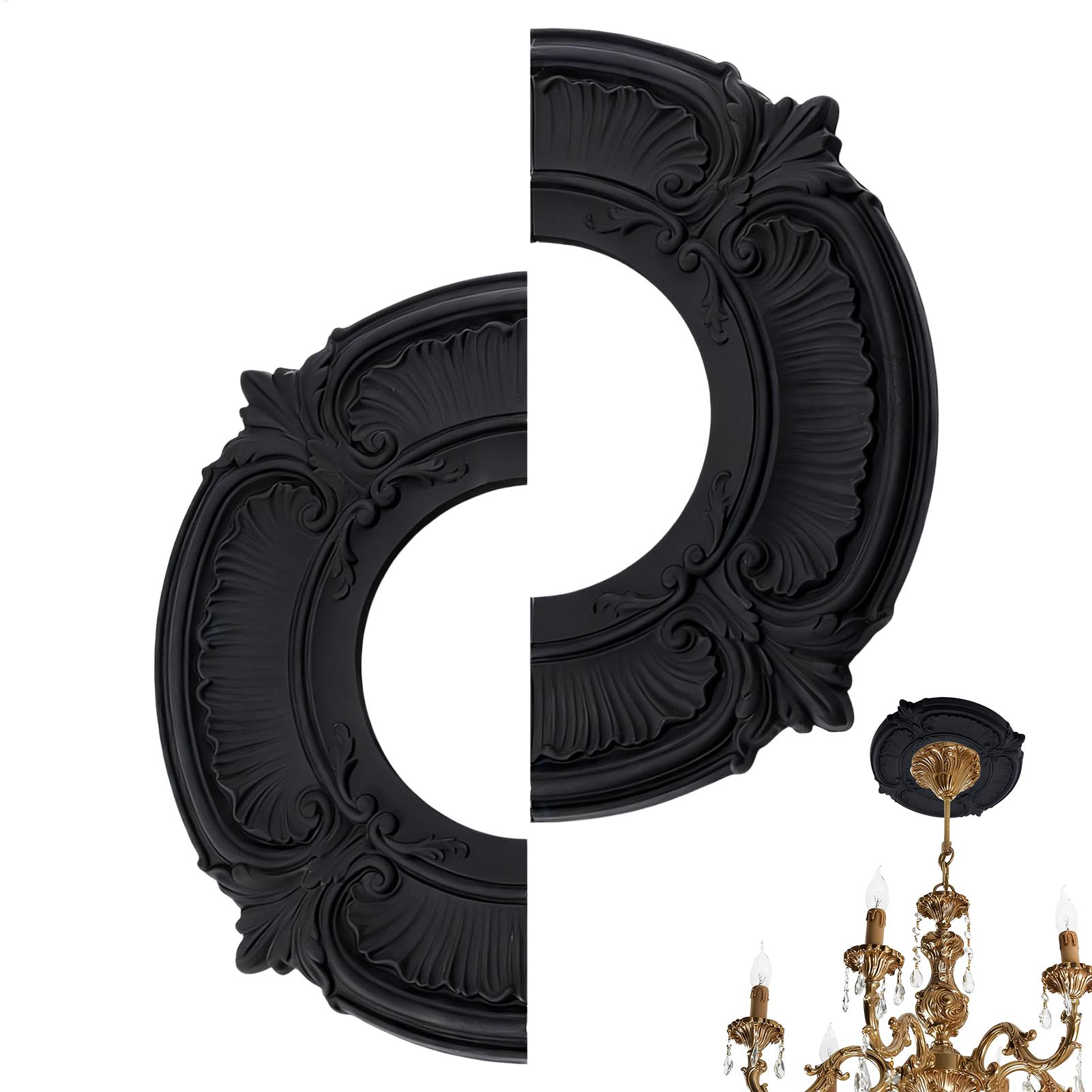 Decor Lighting Fans - Pannello Decorativo Nero per Ventilatore a