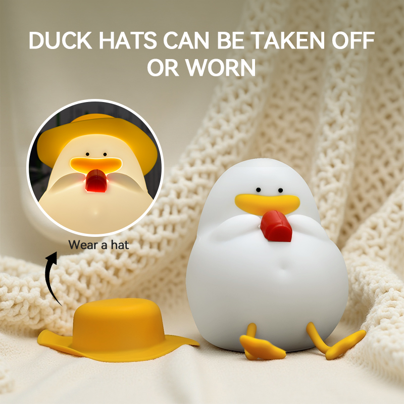 Lighting Decorative - Luce notturna Happy Duck, lampada da