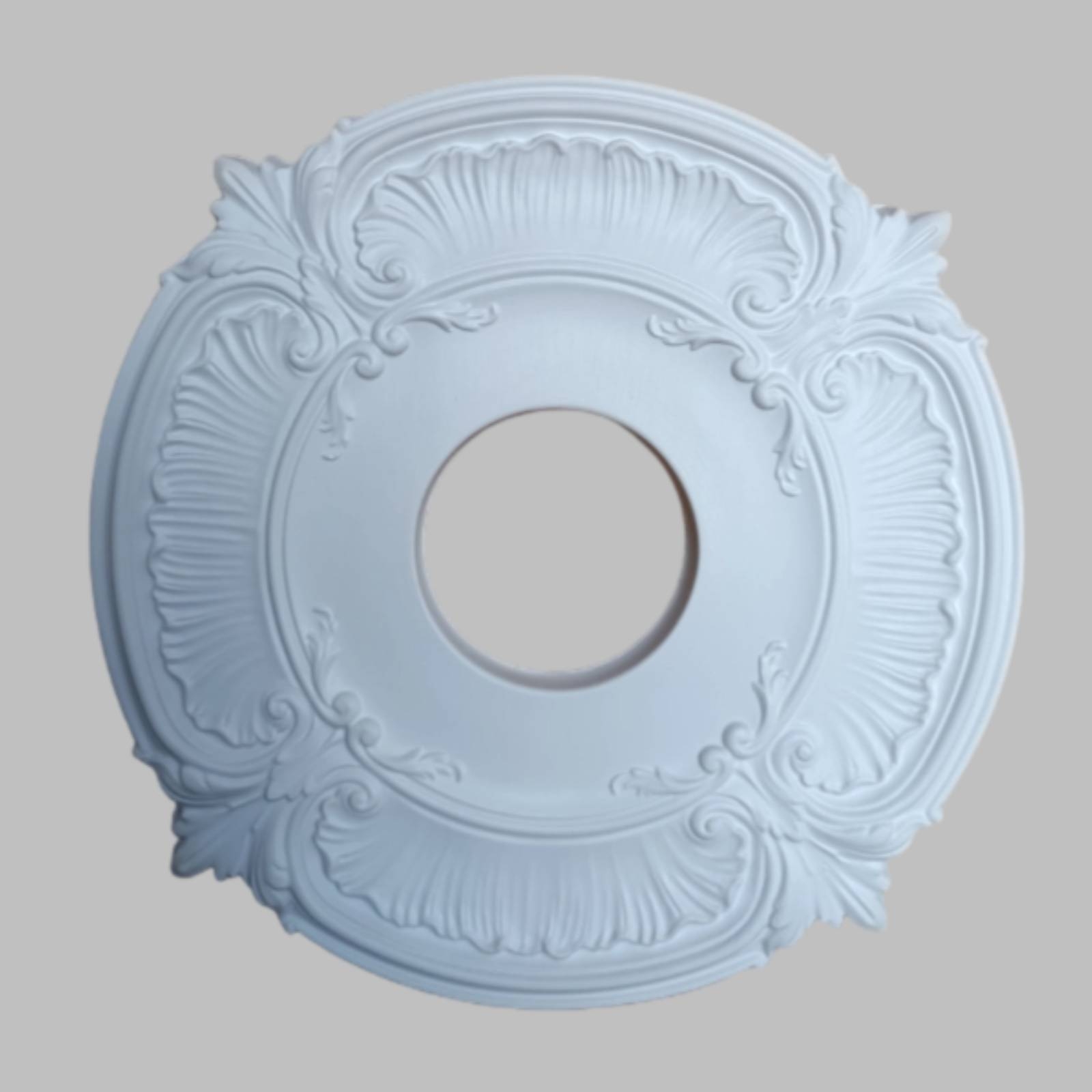 Lighting Decorative - Medaglione da soffitto rotondo in PU,