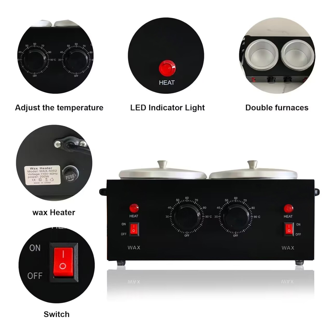 Doppio pentole di cera Macchin - Wax Melter Electric recensione e prezzo