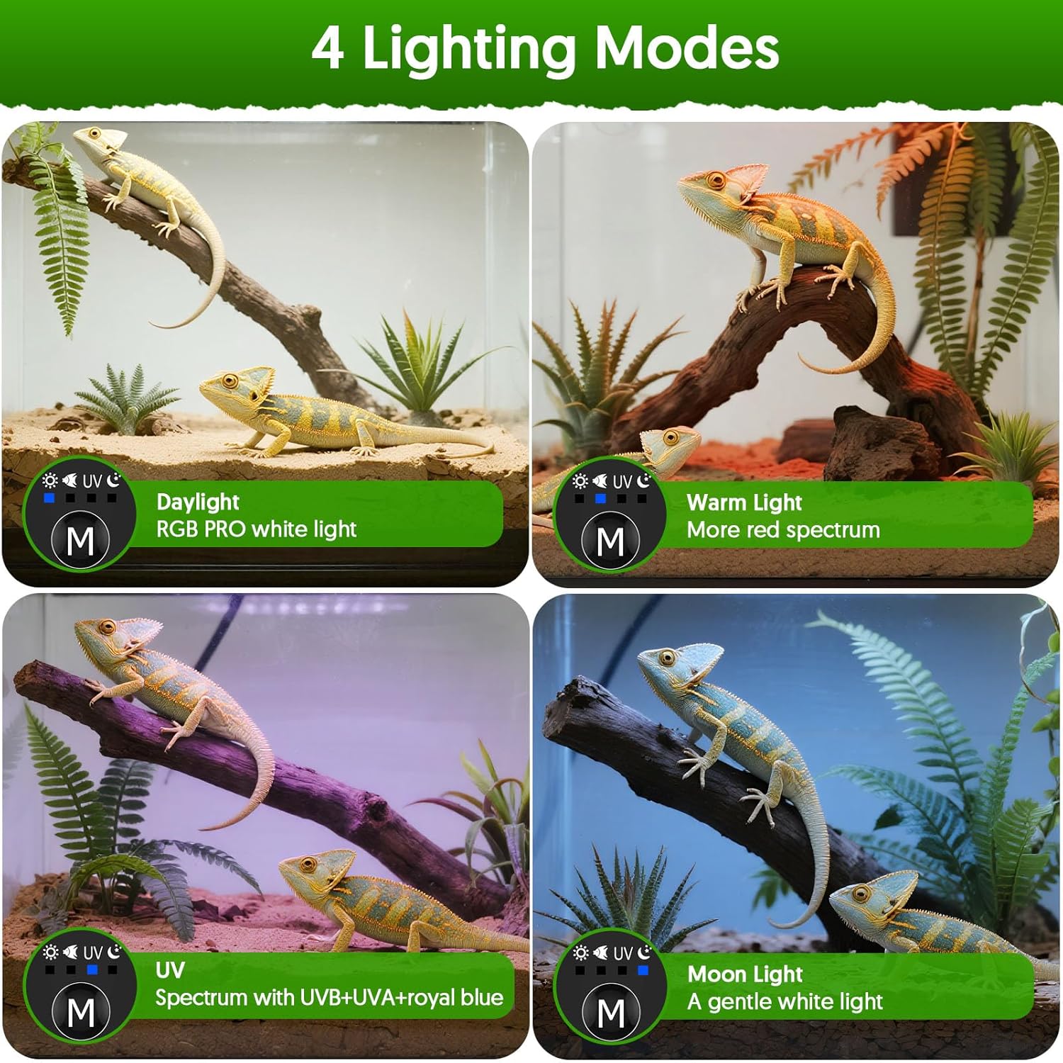 Lampada per rettili LED UVA UV - Gecko Lighting & Decor recensione e prezzo