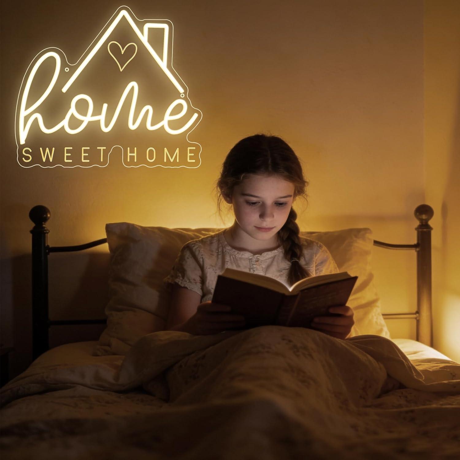 Insegna al Neon 'Sweet Home' c - Room Lighting Bedroom Decor recensione e prezzo