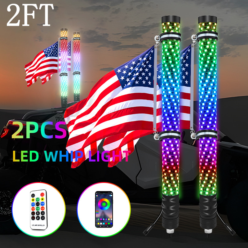 2FT RGB Flagpole Light LED whi - Decor Kart Lighting recensione e prezzo