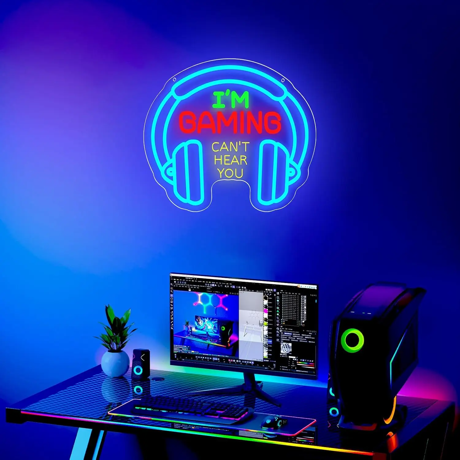 Insegna al Neon LED USB 'I'M G - Room Lighting Bedroom Decor recensione e prezzo