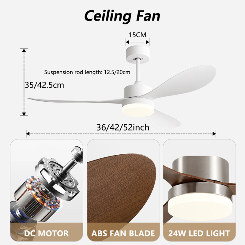 Ventilatore da soffitto da 36/ - Decor Lighting Ceiling Fans recensione e prezzo