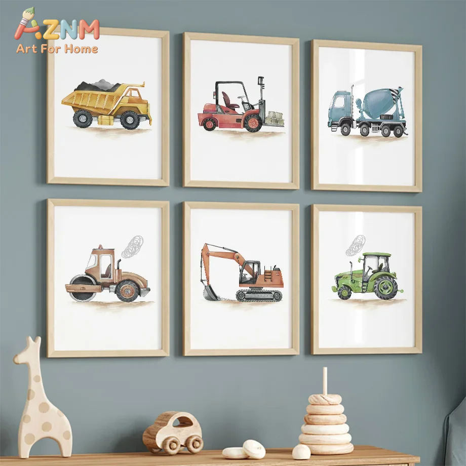 Set di 6 Poster Decorativi Mod - Lighting Mcqueen Bedroom Decor recensione e prezzo