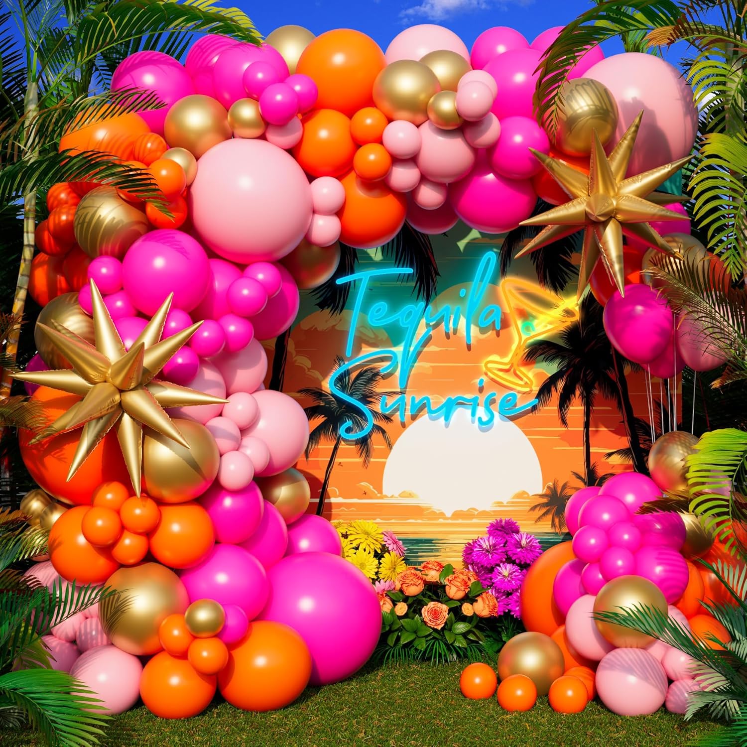 Kit di 123 Palloncini in Latti - Orange Lighting Decor recensione e prezzo
