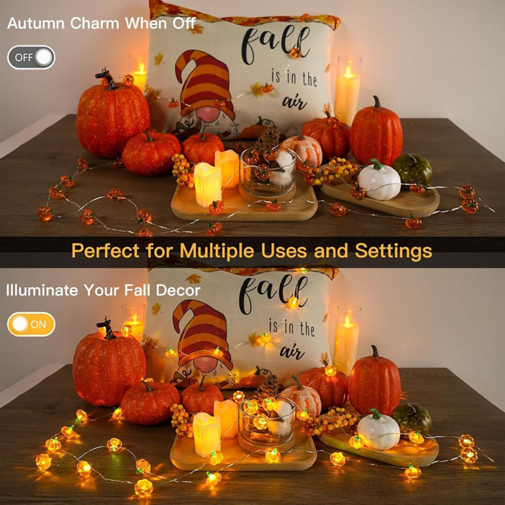 Luci a Forma di Zucca per Hall - Home Decor Lighting Tricks recensione e prezzo