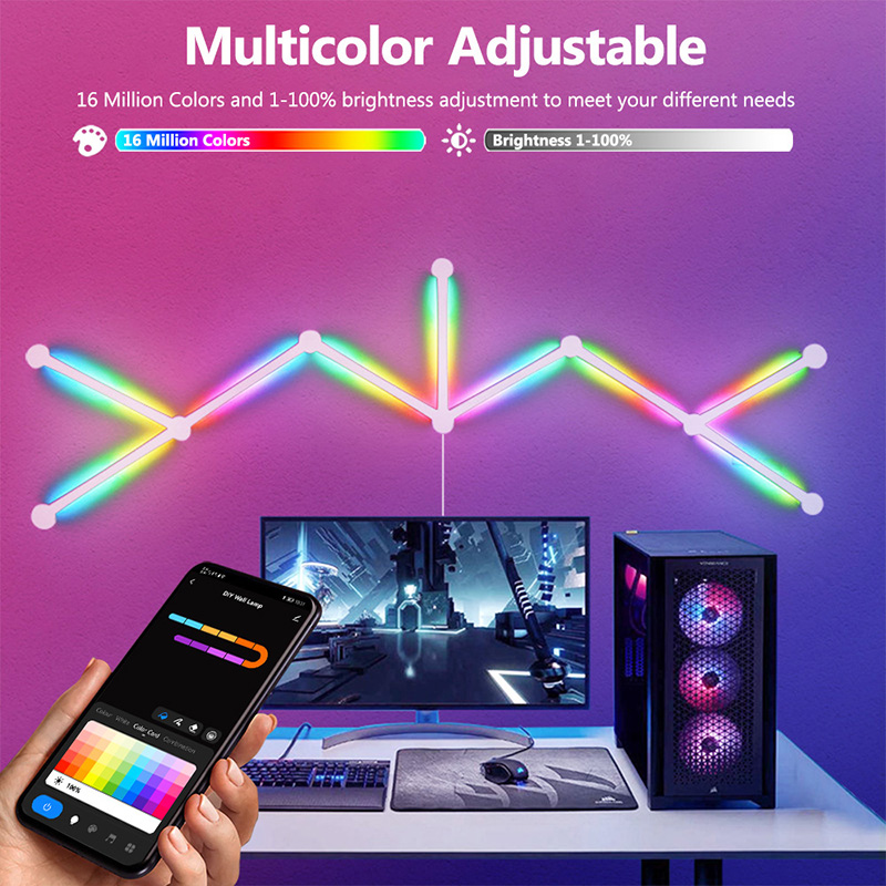 Lampada da parete RGB intellig - Lighting Decor For Bedroom recensione e prezzo