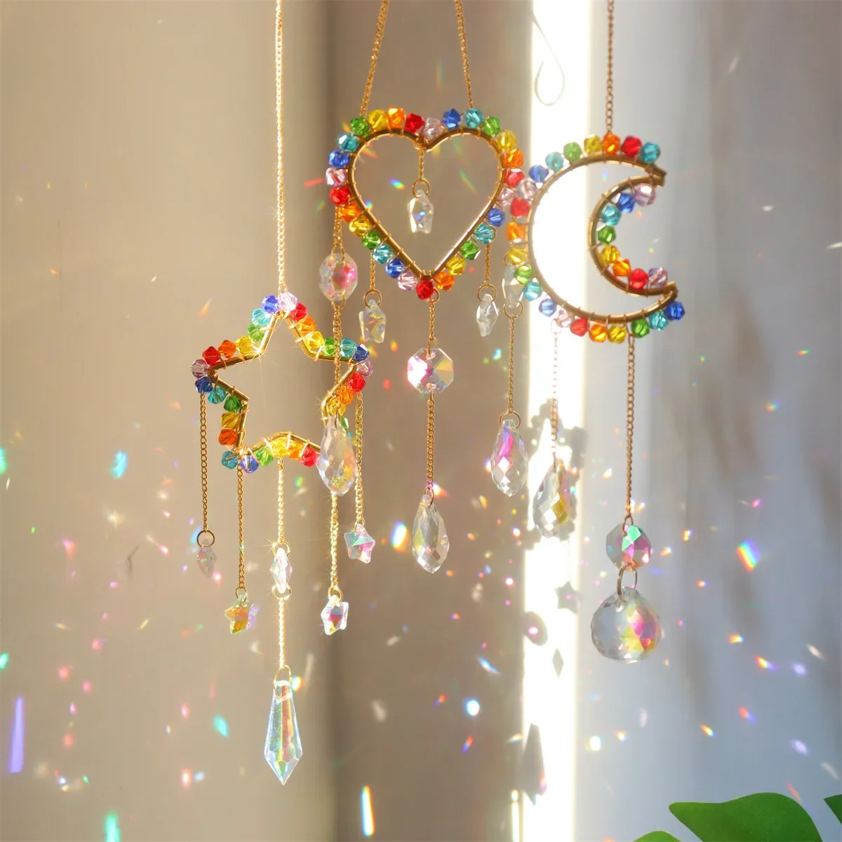 Acchiappasole Chakra con Prism - Pendant Lighting Christmas Decor recensione e prezzo