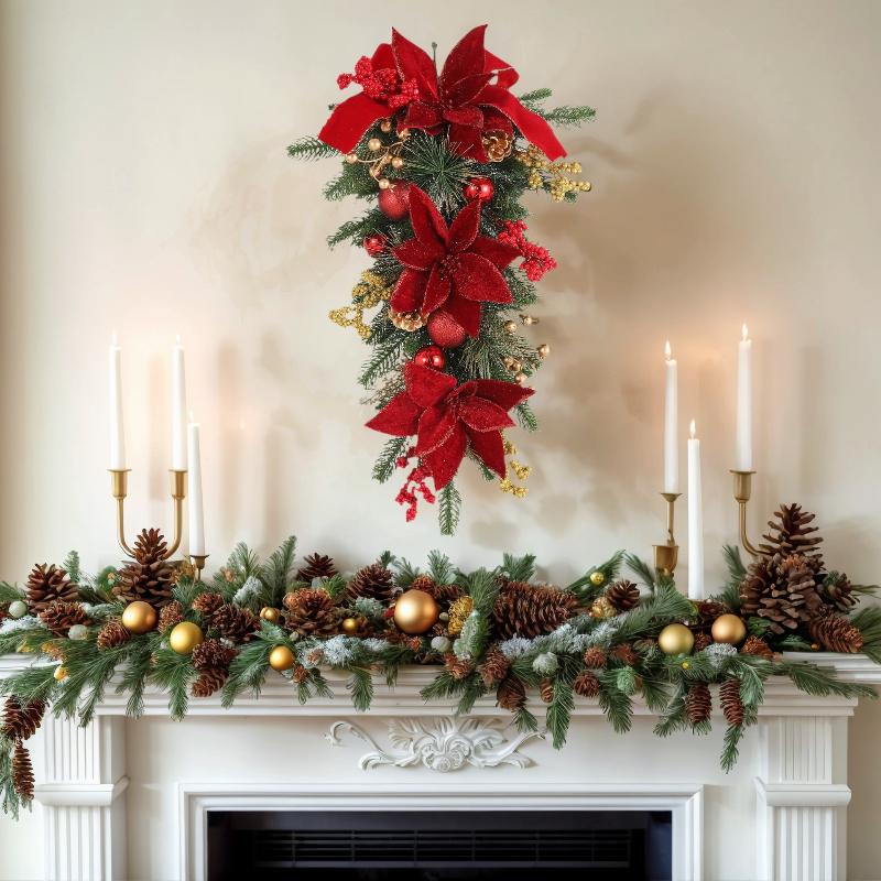 Ciondolo ghirlanda di Natale d - Pendant Lighting Christmas Decor recensione e prezzo