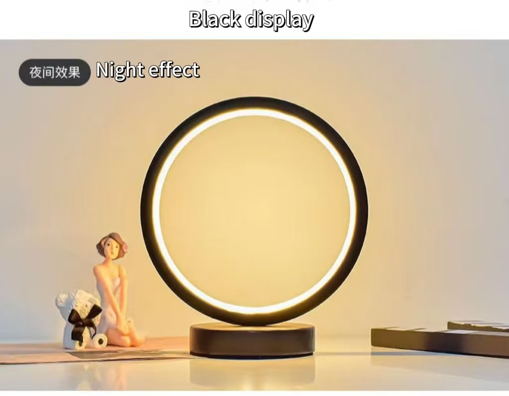 Lampada da tavolo ad anello ci - Lighting Table Decor recensione e prezzo