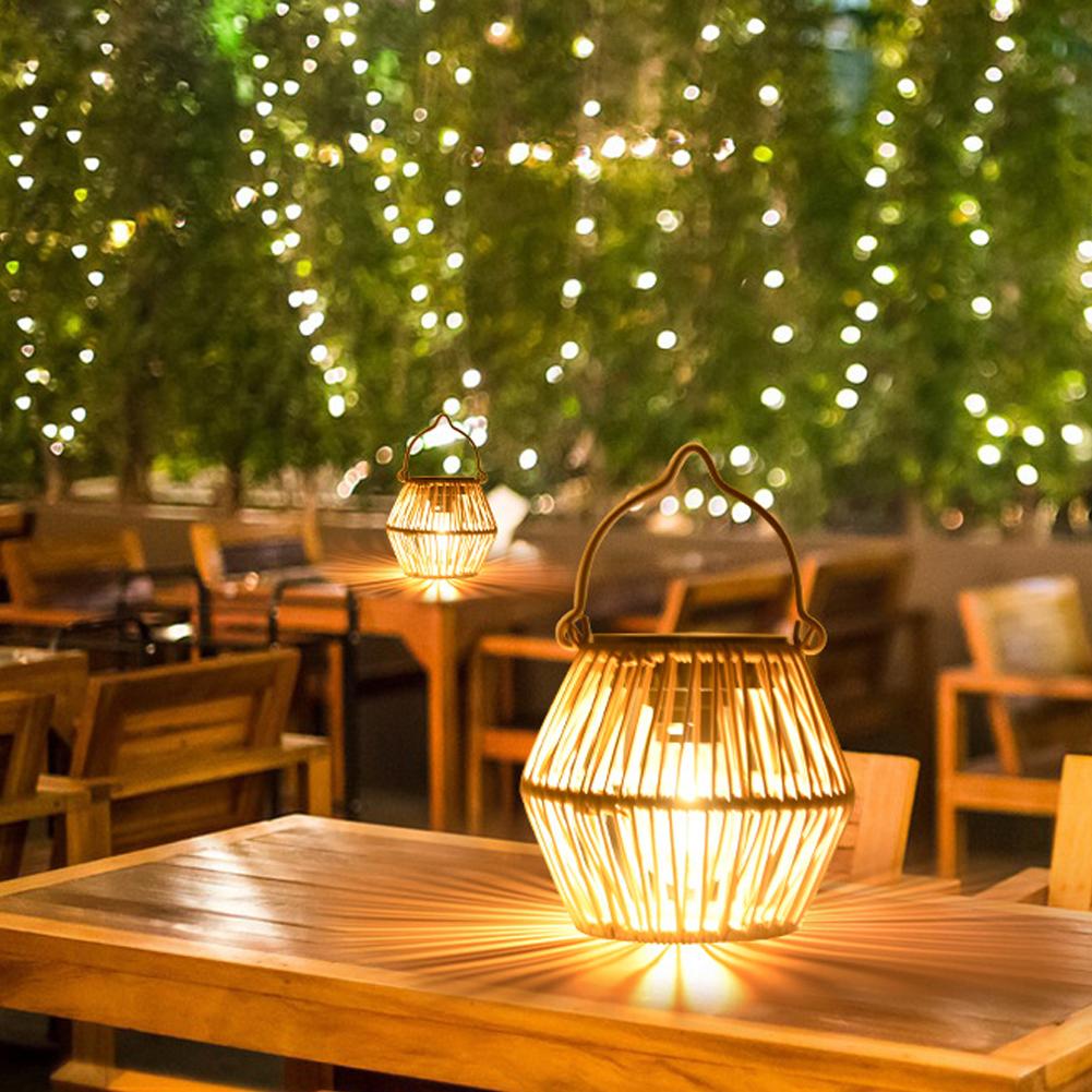 Lanterna Solare in Rattan IP65 - Lighting Table Decor recensione e prezzo