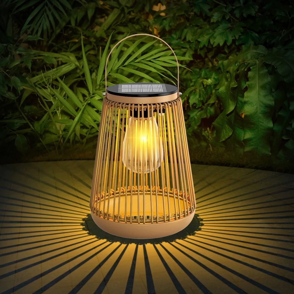 Lanterna Solare in Rattan IP65 - Lighting Table Decor recensione e prezzo