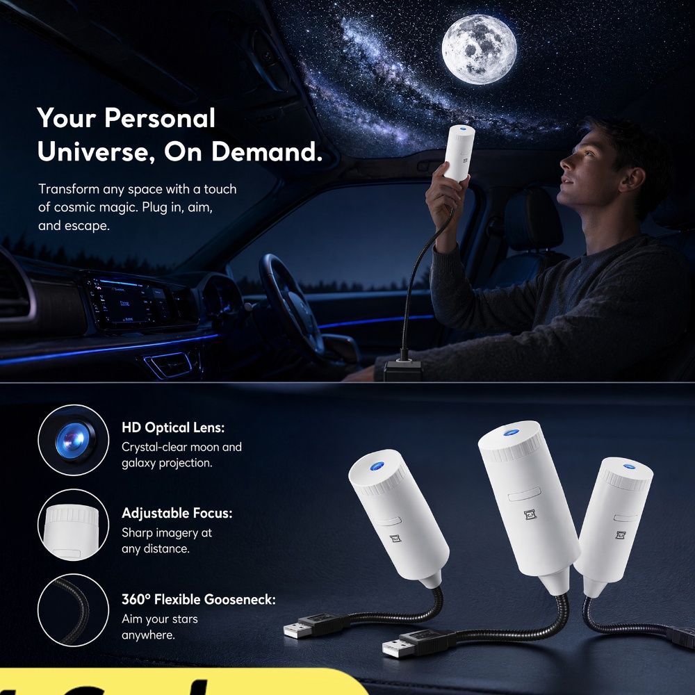Mini proiettore Galaxy Star, d - Lighting Decor For Bedroom recensione e prezzo