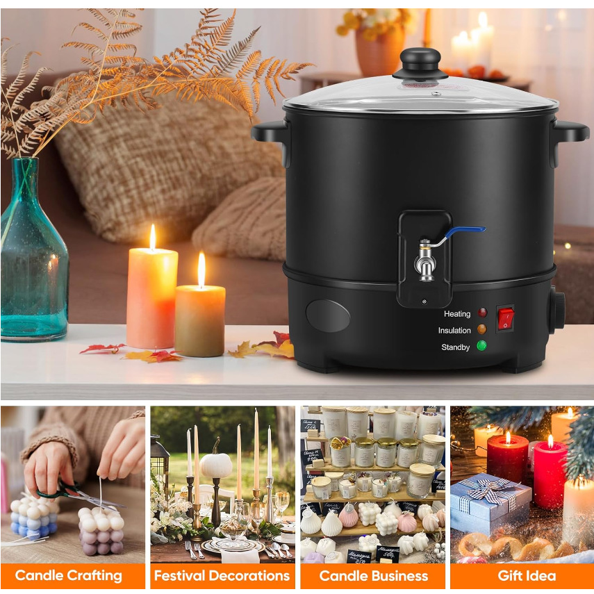 Spina UE USA Candela elettrica - Wax Melter Electric recensione e prezzo