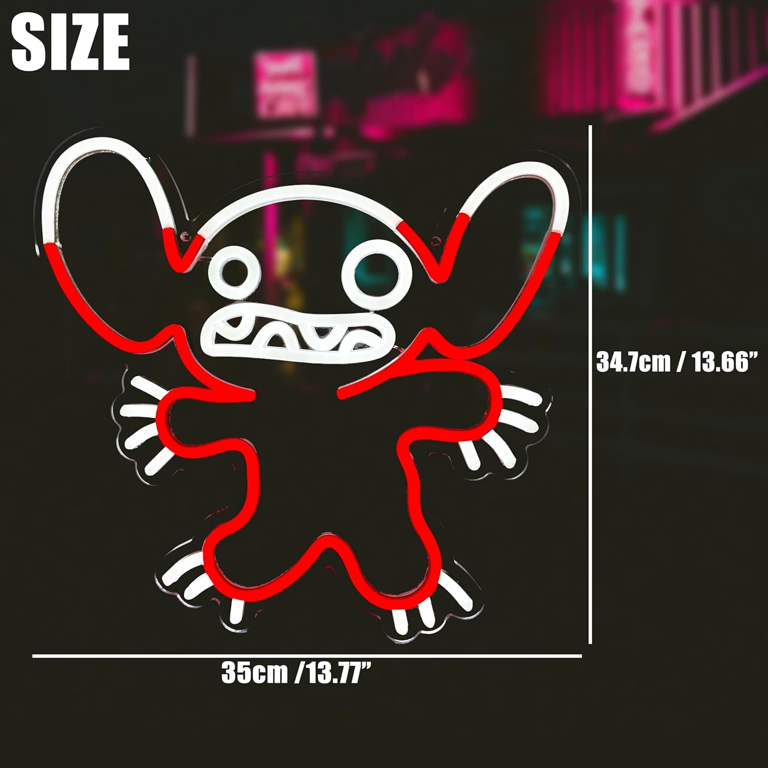 Insegna al Neon LED Stitch, Lu - Decor Lighting Fans recensione e prezzo