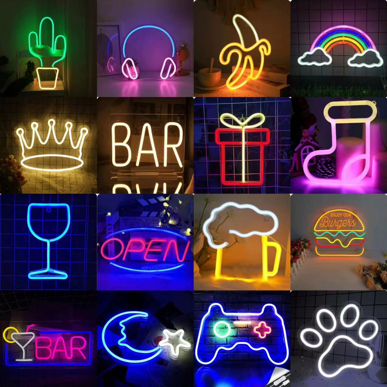Insegna al Neon LED Personaliz - Pendant Lighting Christmas Decor recensione e prezzo
